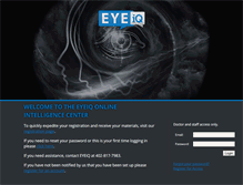 Tablet Screenshot of eyeiq.net